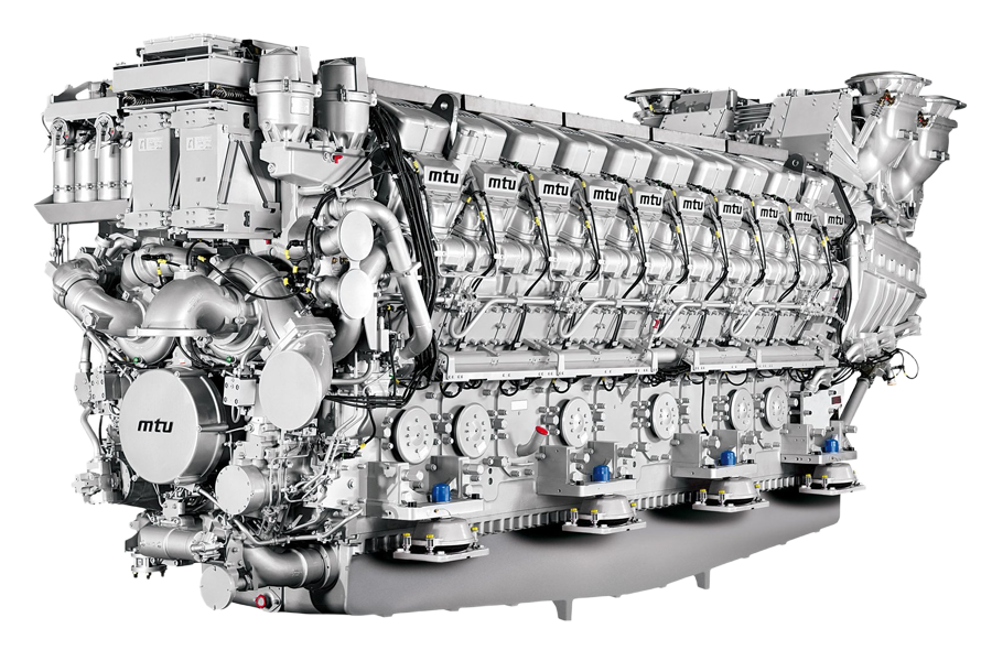 mtu 8000 series diesel engine 